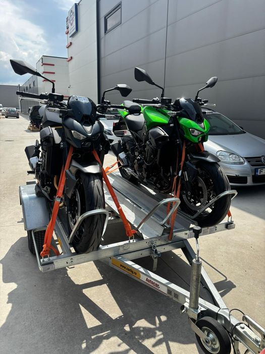 Închiriez remorcă pentru transport motociclete, scutere, ATV