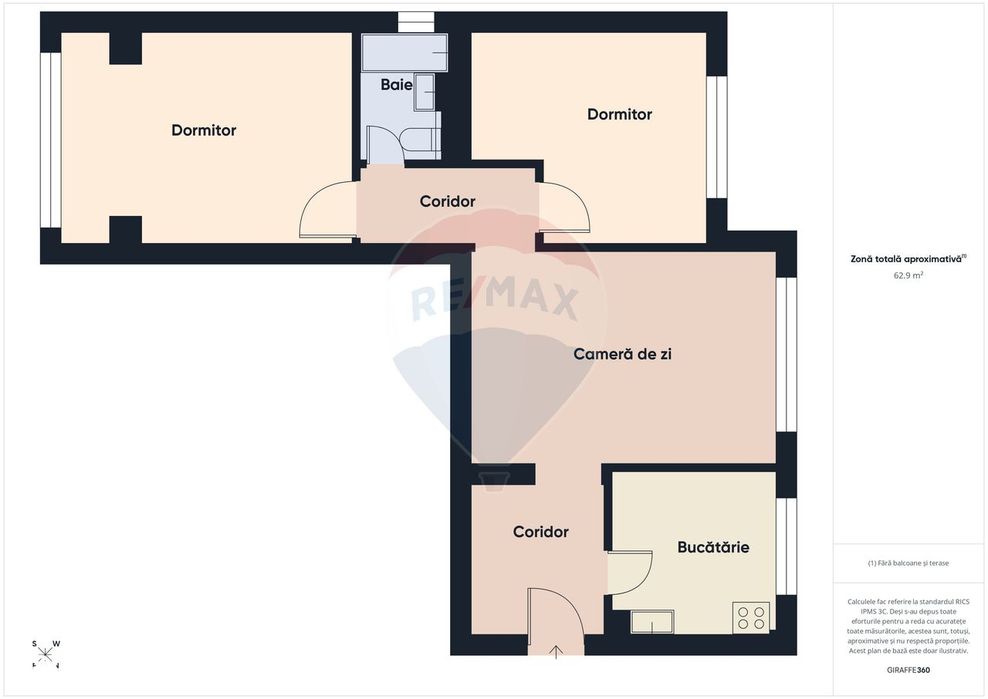 Apartament 3 camere 5 min Metrou Obor