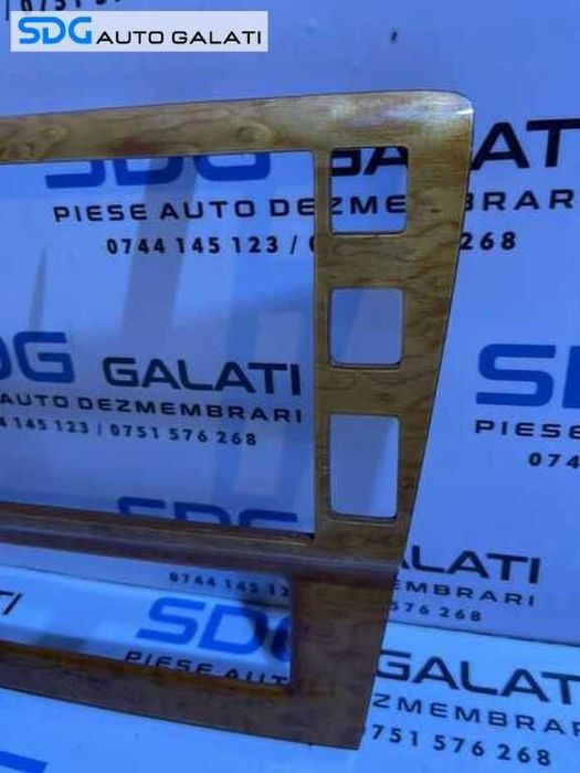 Rama Ornament Grila Mahon Climatronic CD Player Navigatie Skoda Superb 1 2002 - 2008 Cod 3U0858069H