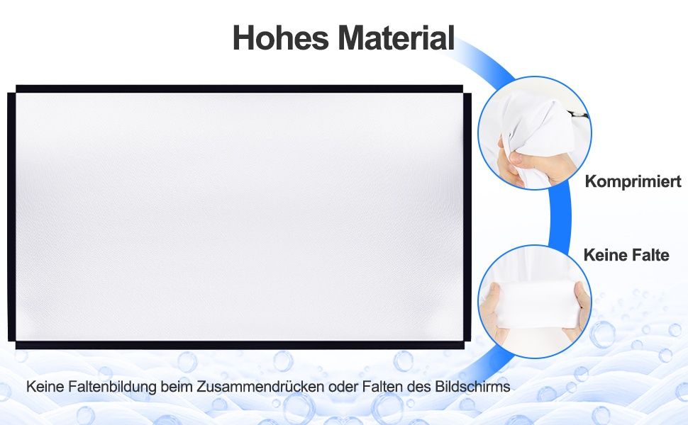 Преносим екран за проектор VISULAPEX 120" 4K със стойка и чанта