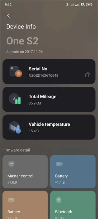 Monociclu NineBot One S2 Segway monowheel