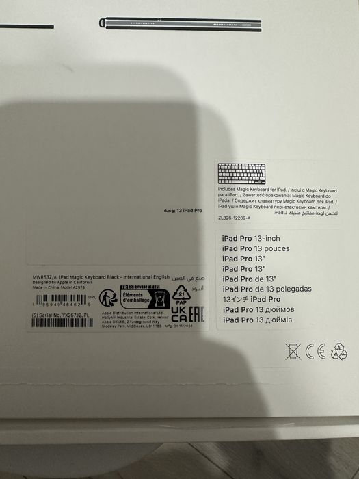 Tastatura APPLE Magic Keyboard pentru iPad Pro 13" (M4 si M5) eng