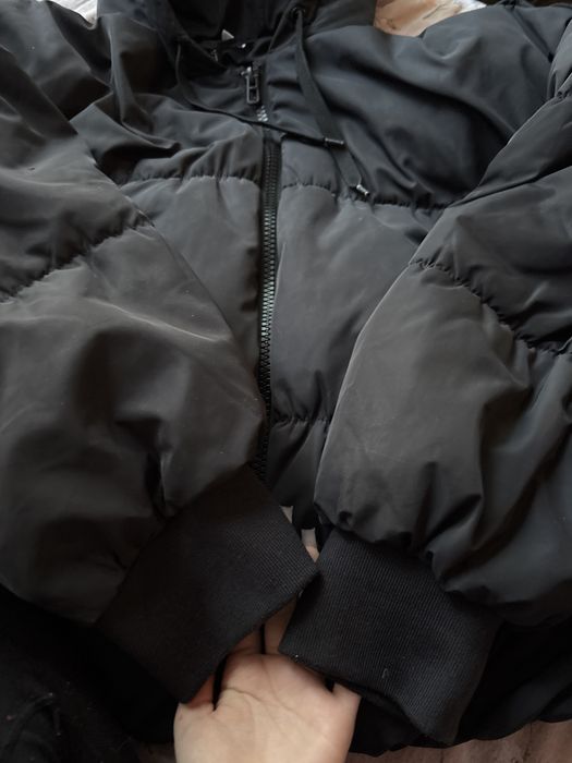 Черно яке с качулка