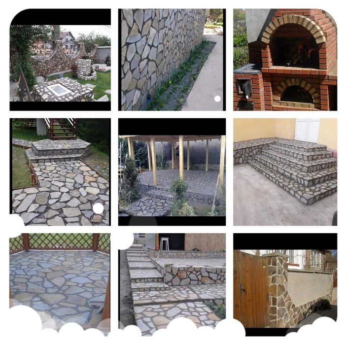 Vand piatra naturala decorativa de munte si piatra din Grecia