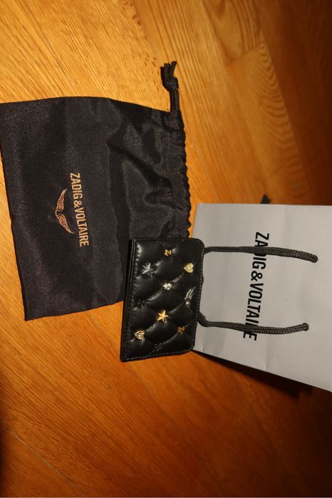 Zadig & Voltaire ZV Pass Lucky Charms кардхолдър – чисто нов с торбичка