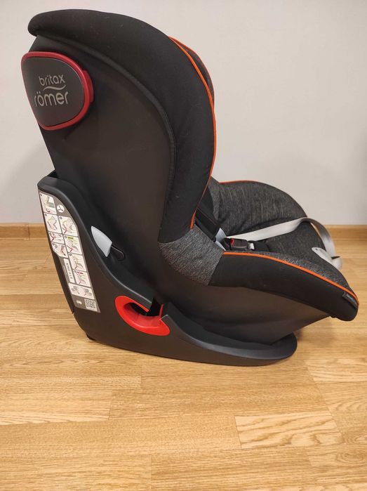 Столче за кола (9-18 кг) Britax Romer KING II LS Black Series Black Marble