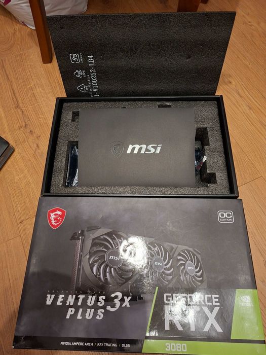 RTX 3080 MSI Ventus 3x PLUS LHR