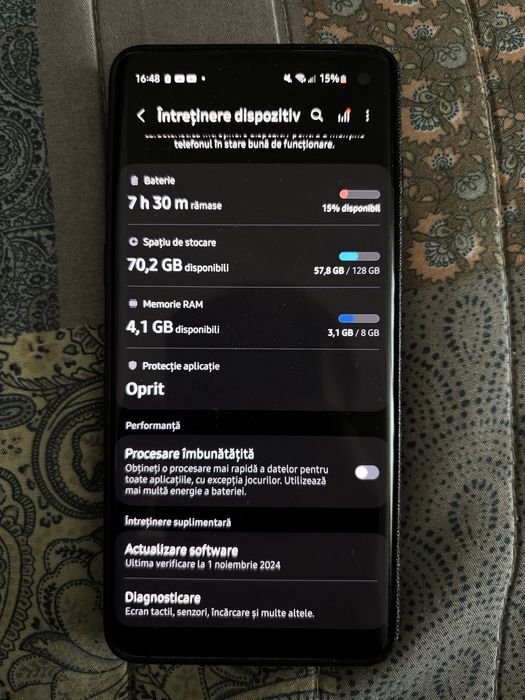 Samsung S10 WQHD+ 8GB RAM + 128gb