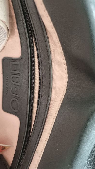 Чанта естествена кожа liu jo