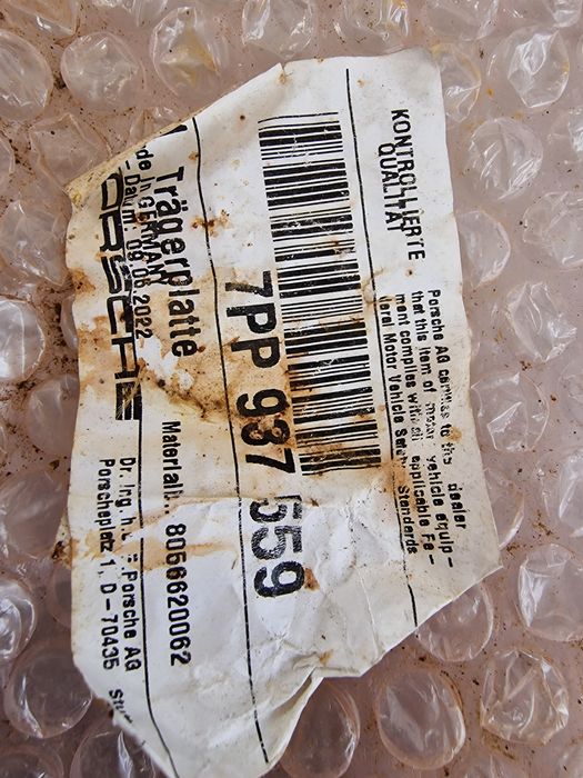 PORSCHE Cayenne Panamera Taycan 971 97A 97B Скоба 9Y0915344