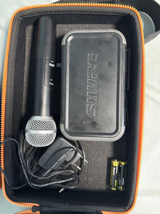Shure SM58 Wireless – Безжичен ръчен микрофон с приемник (комплект)