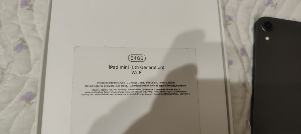 Ipad mini 6, память 64 гб