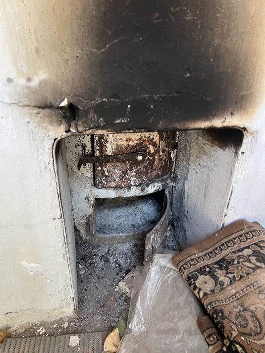 Использованная печь баня бу