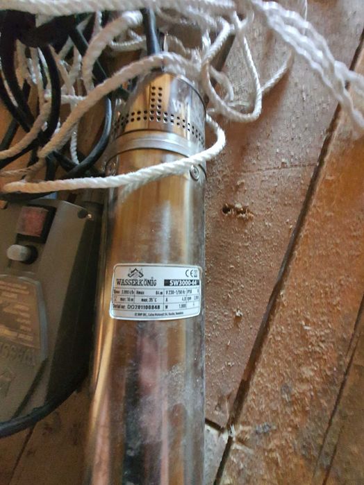 Vand pompa apa cu furtun de 50 m