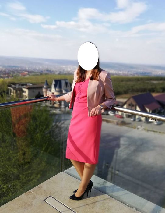 Rochie corai Calvin Klein