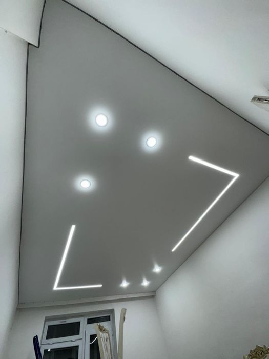 Натяжные потолки!