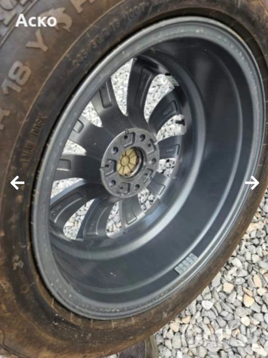 5x120.18цола.8j.ET30 оригинални BMW