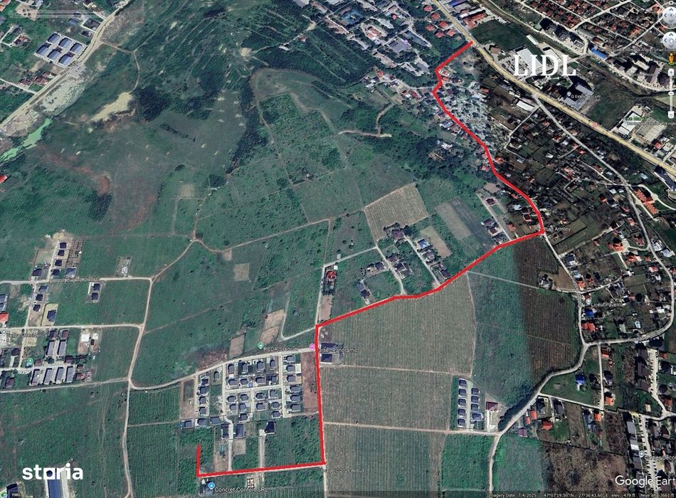Loturi Bucium, str. Dealu Craitei, vecinatate cartier Panoramic