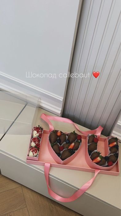 клубника в шоколаде