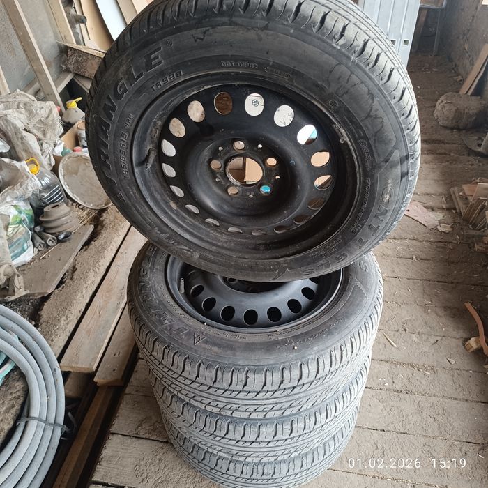 Летний балон+дискаR15 185/65 диска