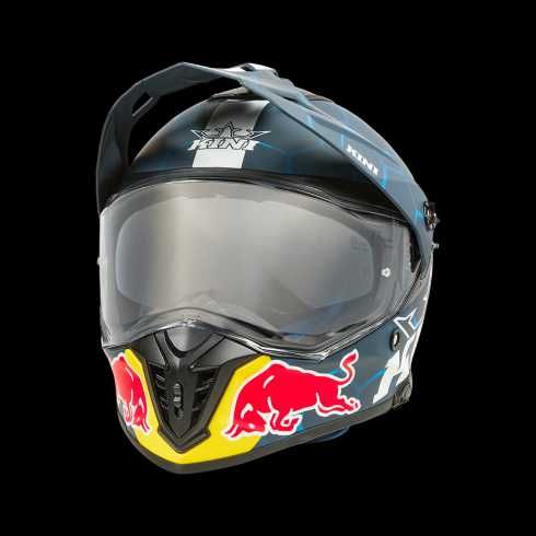 Каска KINI RED BULL ADV-X 2.0-BLUE/WHITE
