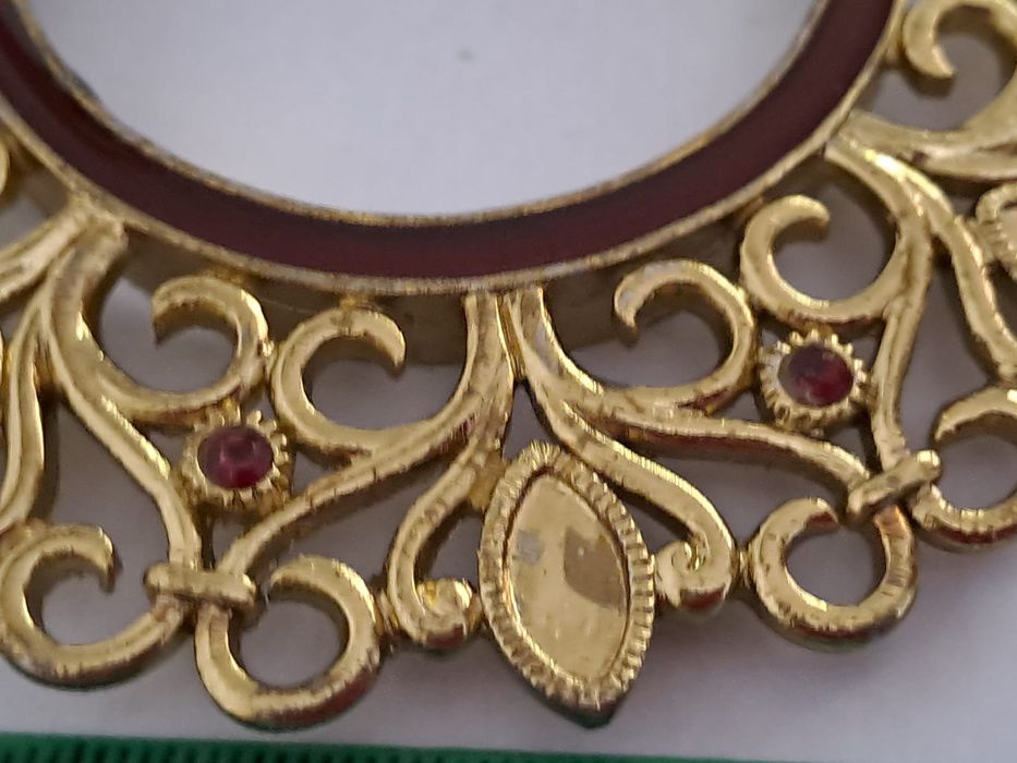 Rama foto aurie & granate