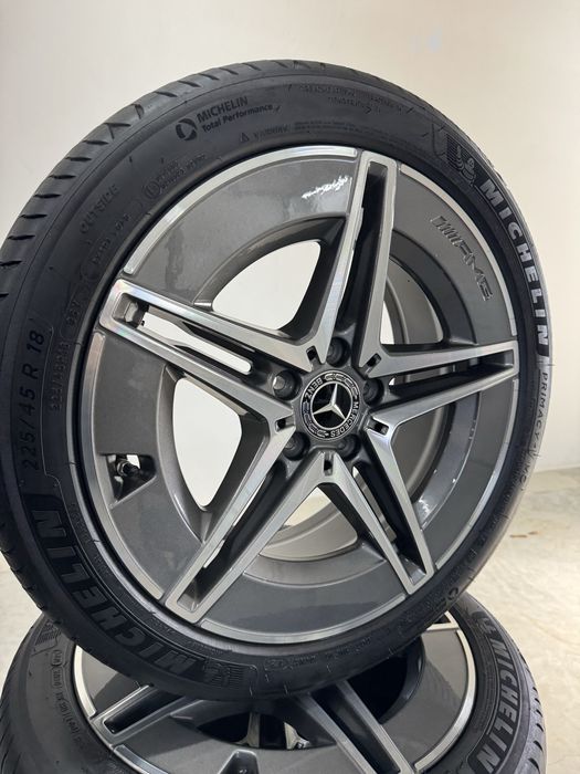 Jante Mercedes C-Class R18 C-Klass Originale W206 S206 Michelin de vara 2024 80%