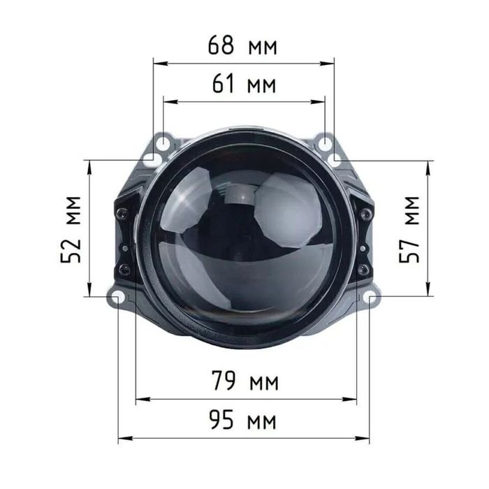 Original Aozoom k7 bi led linza