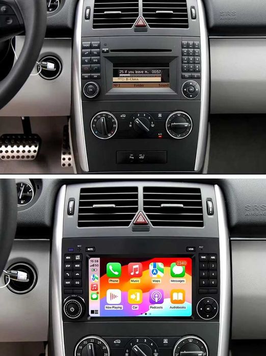 Мултимедия 7" CARPLAY Android 13 MERCEDES W169 B R Vito W639 SPRINTER