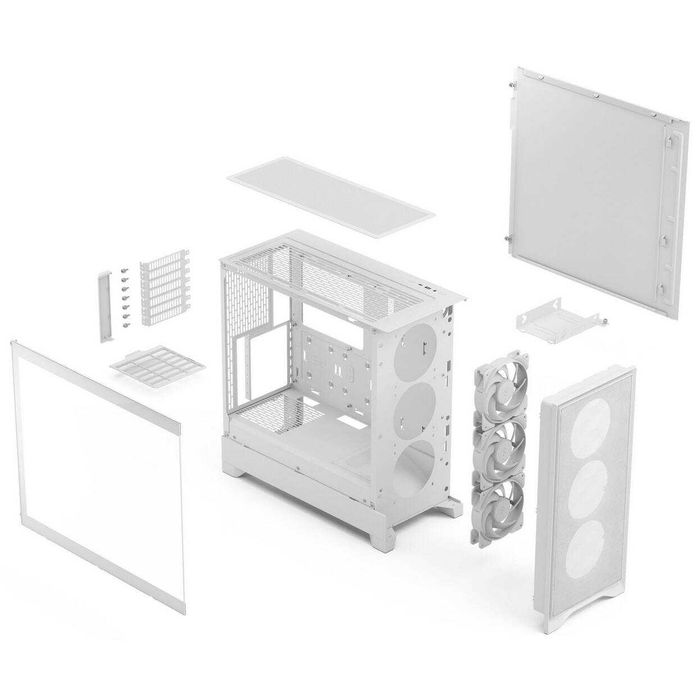 Компютърна кутия Fractal Design Pop 2 Air TG BLACK/WHITE