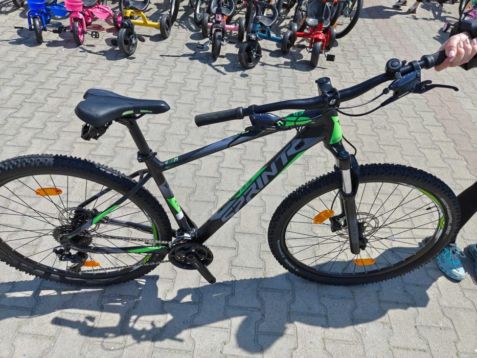 PA Велосипед 29" APOLON черен/зелен