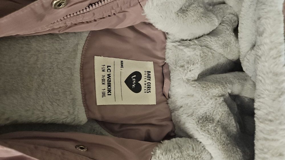 Geaca iarna Waikiki 74-80 cm 9-12 luni