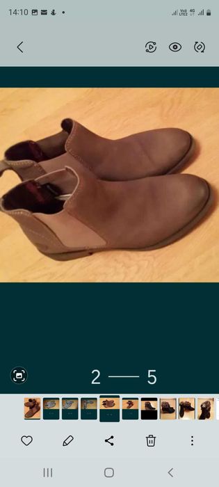 Ghete din piele Tamaris