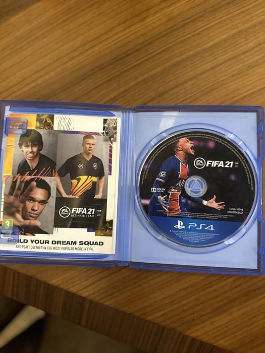 Игра FIFA 21 да playstation 4