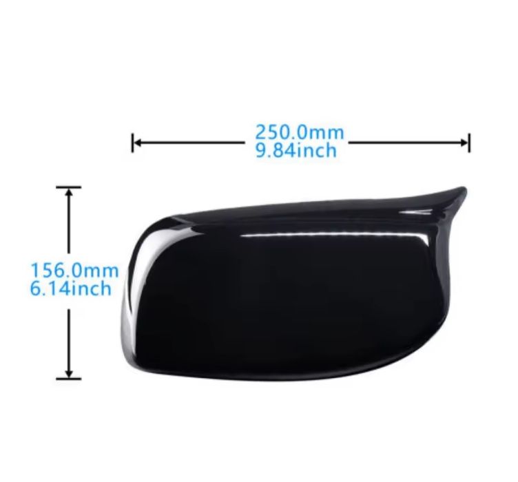 Нови! Черни BMW капаци за страничните огледала BMW E60 E61 E63 E64