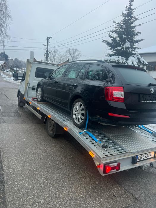 Транспорт на бус камион автомобили пътна помощ, автокран