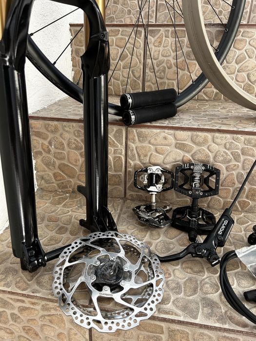 SET discuri frana Shimano 180mm & 160mm Centerlock SM-RT54 (bicicleta MTB)