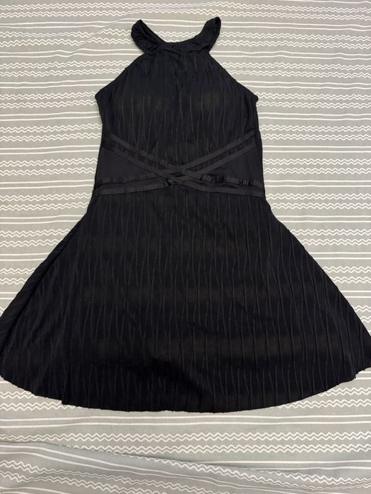 Купальник 42р черный слитный