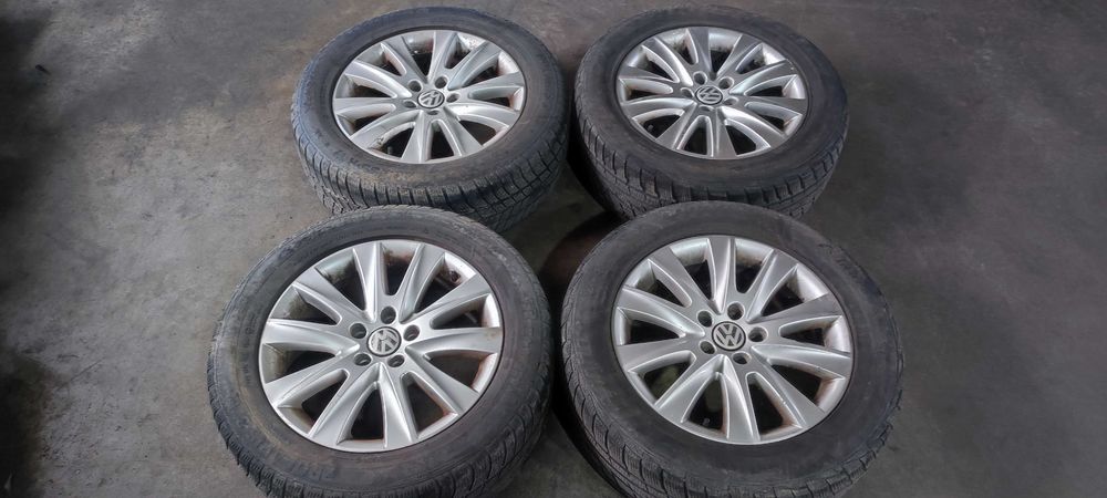 Set jante aliaj pe 17 volkswagen vw tiguan 2.0 an 2009