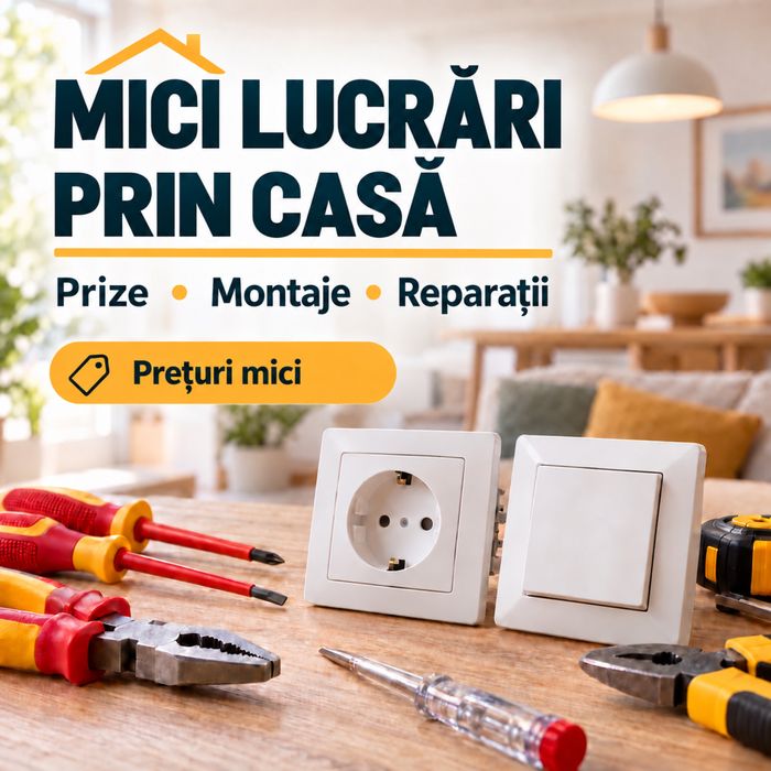 Mici reparatii prin casă- preturi mici
