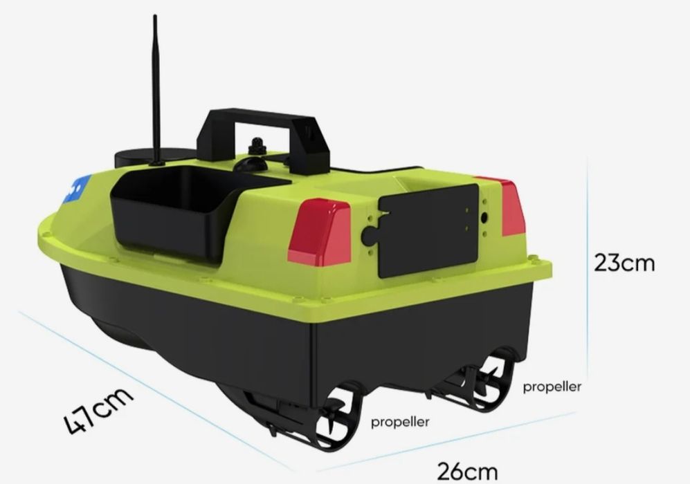Лодка за захранка D20-99  Gps точки 600м. Обхват