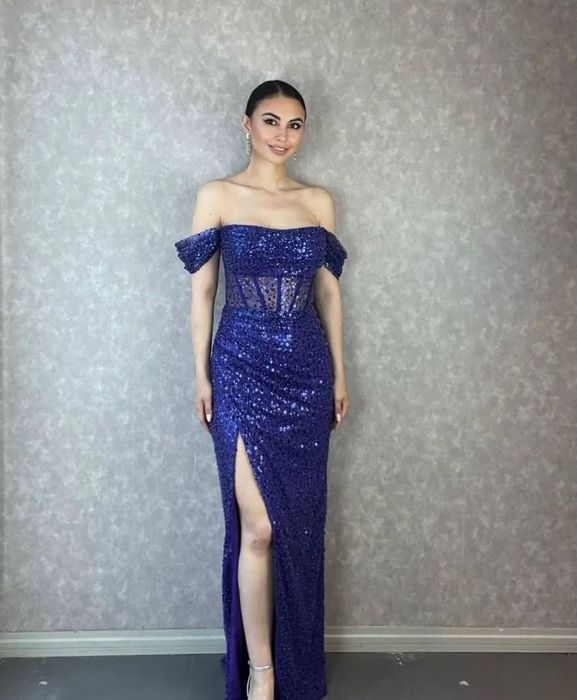 Красивое вечернее платье