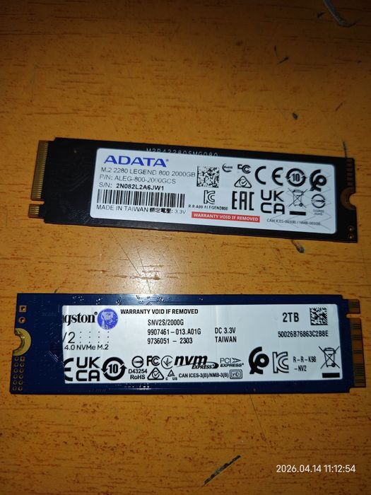 SSD NVME M.2 ADATA Legend 800 2TB 100% Life