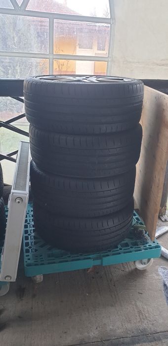 Roți Audi cu Genti de Aluminiu