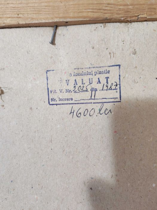 Tablou original Bradut Covaliu - Sloiuri de zapada 1979