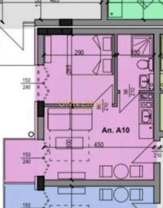 Продава се Двустаен апартамент в Несебър - 48 кв.м за 797 €/кв.м - Снимка #1