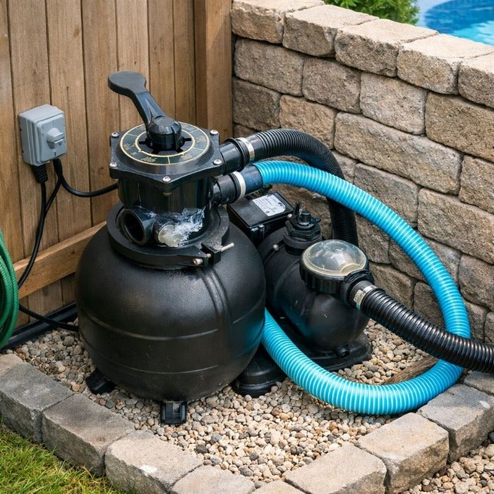 Vrei apa limpede pentru piscina ta?vând filtru pentru piscina adus din Franța