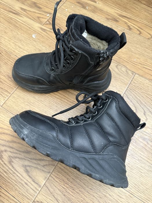 Зимние ботинки для мальчика, 28 размер, б/у