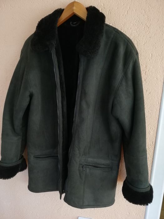 Geaca piele cu blana bărbati Tomasi M