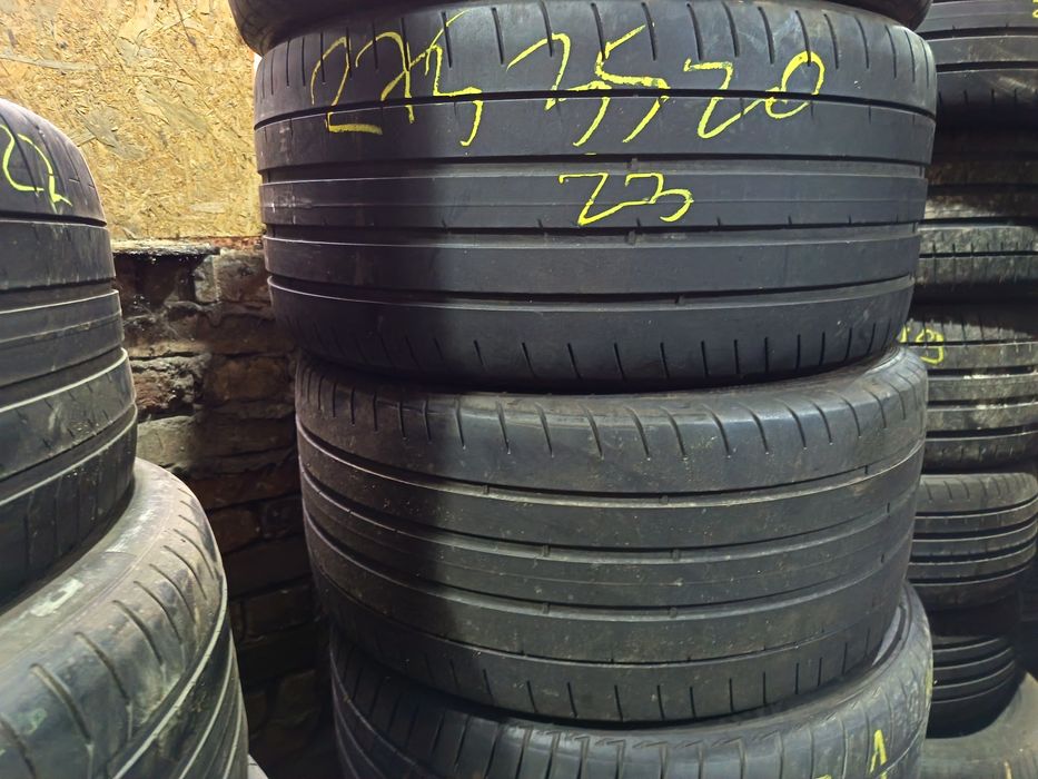 Anvelope vara 245 40 20 și 275 35 20 Goodyear 2022 și 2023 +5mm